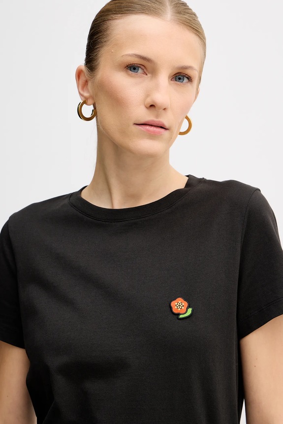 Kenzo t-shirt bawełniany Pop czarny FF52TS1674SO.99J