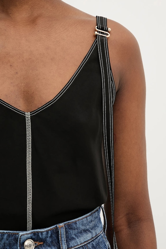 Sportmax top Waser nero 2512161032600