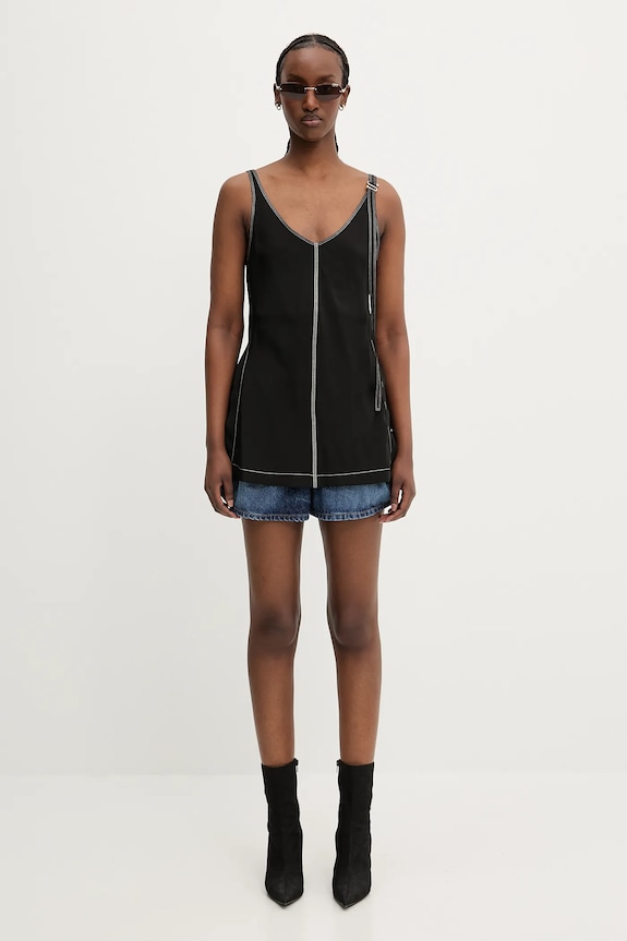 Sportmax top Waser 2512161032600 nero