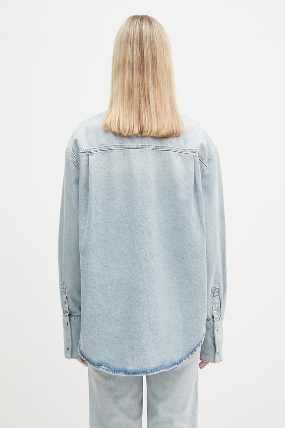 Clothing Anine Bing denim shirt Dante Shirt A.07.10239 blue