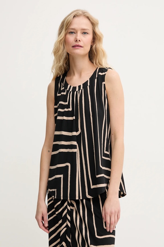 Joseph Ribkoff top regolare nero 252113