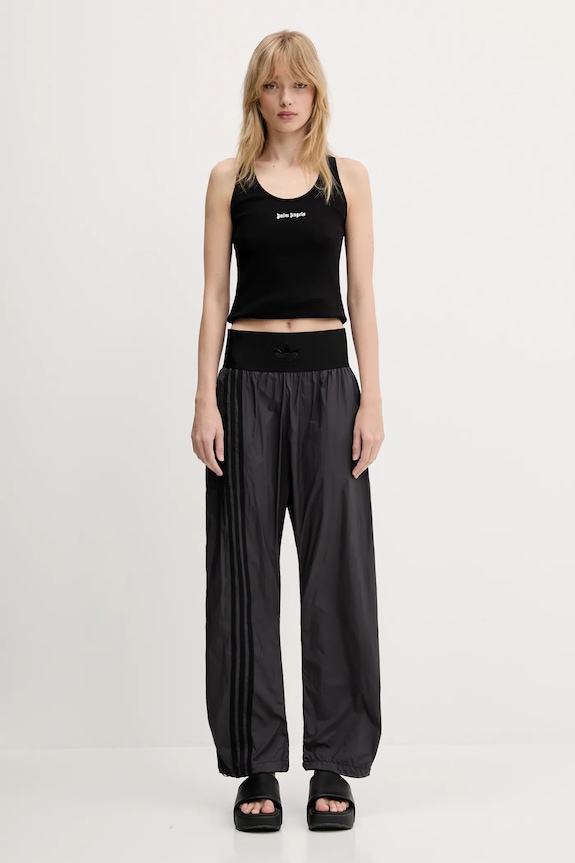Топ Palm Angels Classic Logo Rib PWAC020C99FAB0011003 черен