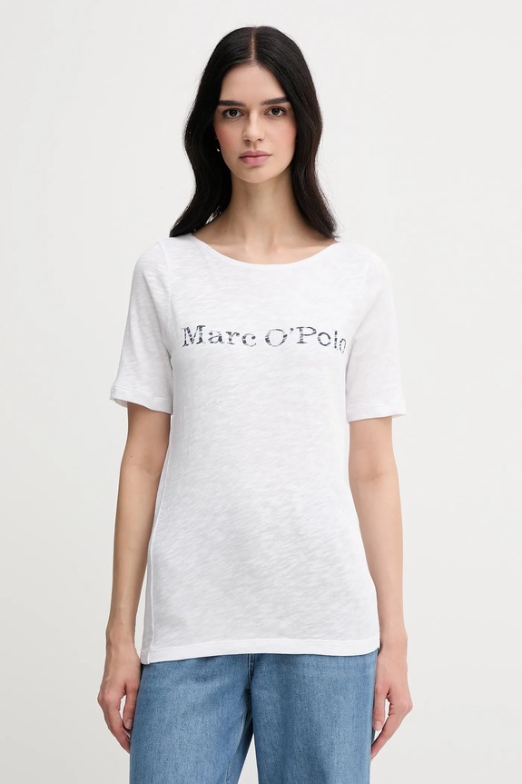 Marc O'Polo t-shirt pamut fehér 504226151231