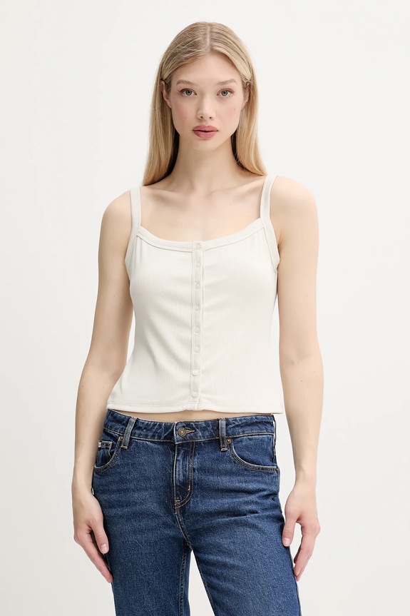 Abercrombie & Fitch top slim beige KI139.5412.180