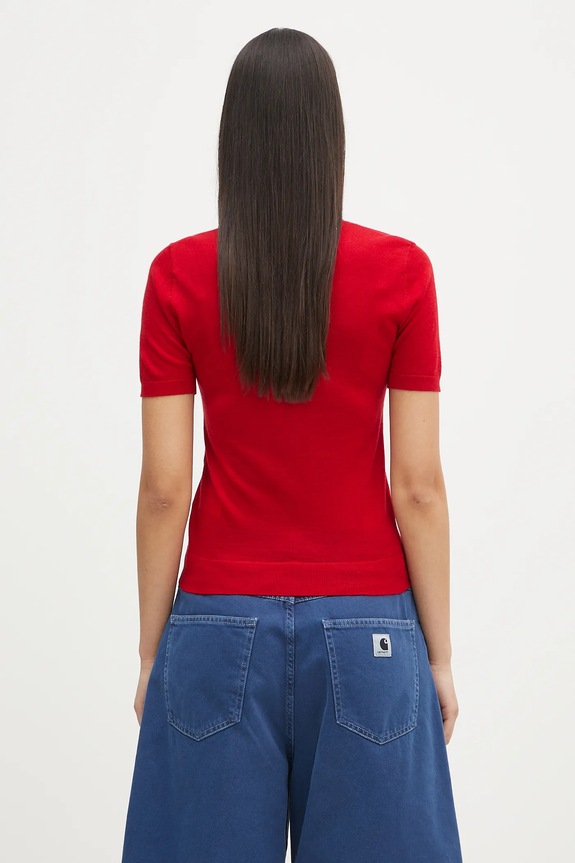 Clothing Sporty & Rich woolen jumper Vendome Merino TO078606205RE15 red