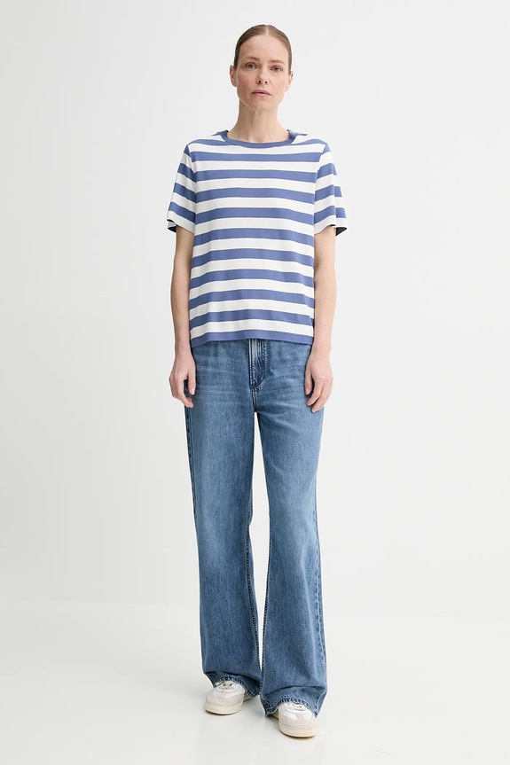 Marc O'Polo t-shirt 5000006483 granatowy SS25