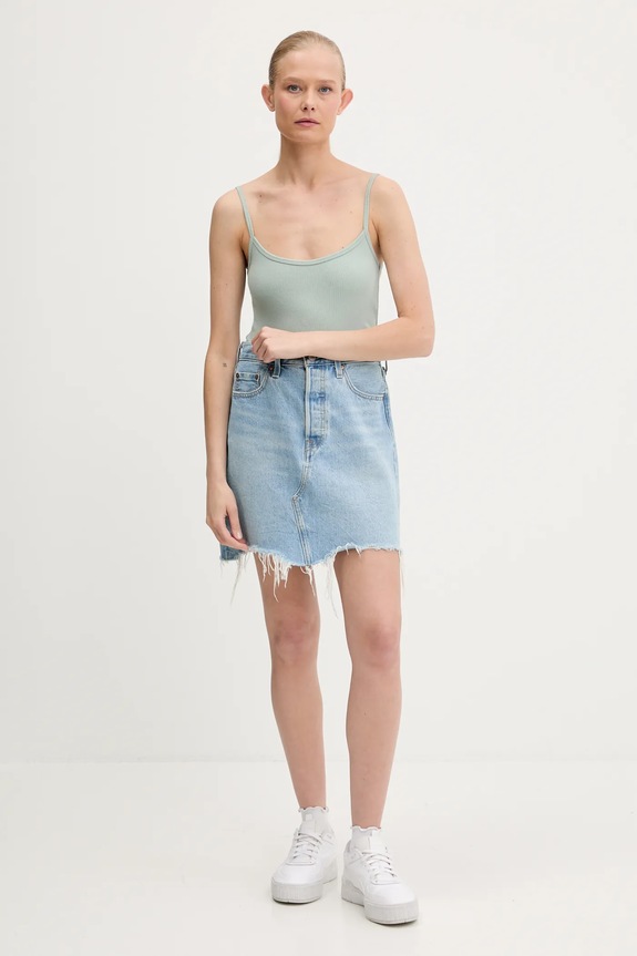 Hollister Co. top KI339.1261.310 zielony SS25