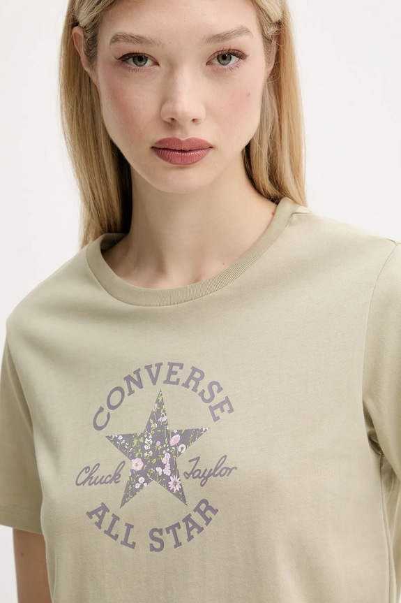 Converse pamut póló zöld 10027751.A04