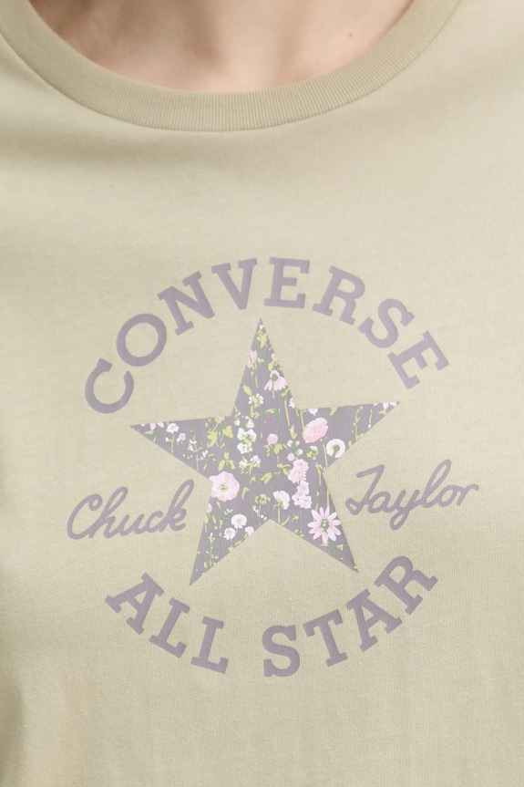 Converse pamut póló 10027751.A04 zöld