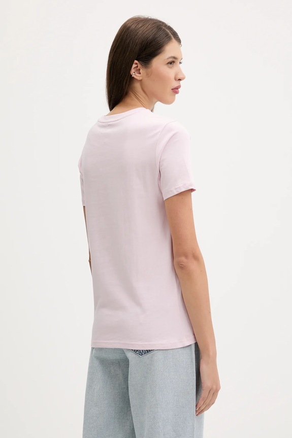 Odzież Converse t-shirt bawełniany 10027751.A03 różowy