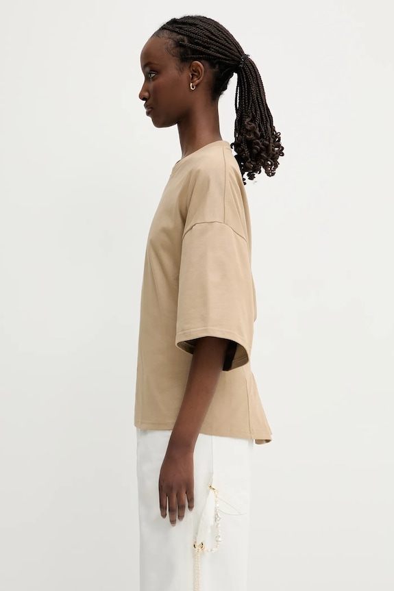 DARKPARK t-shirt in cotone Doyle WJE07.JSW07 beige SS25