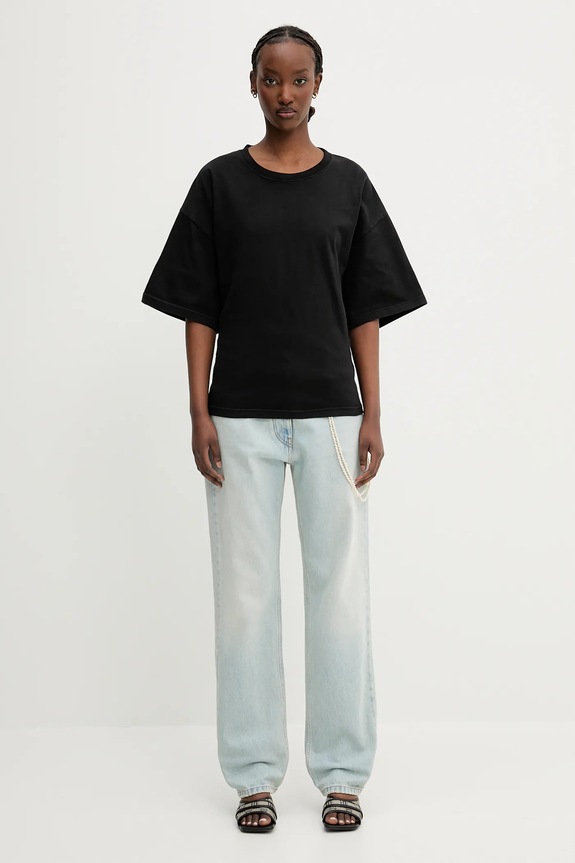 DARKPARK cotton t-shirt Doyle WJE07.JSW07 black