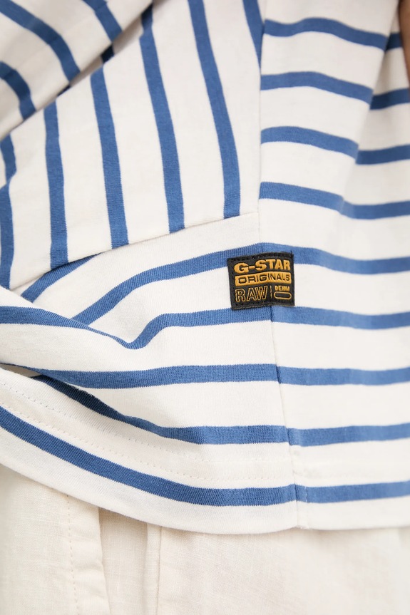 G-Star tricou din bumbac D26224.C339 bleumarin