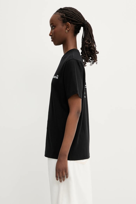 Coperni x Disney t-shirt bawełniany Pocahontas DJS03F5036POC czarny SS25