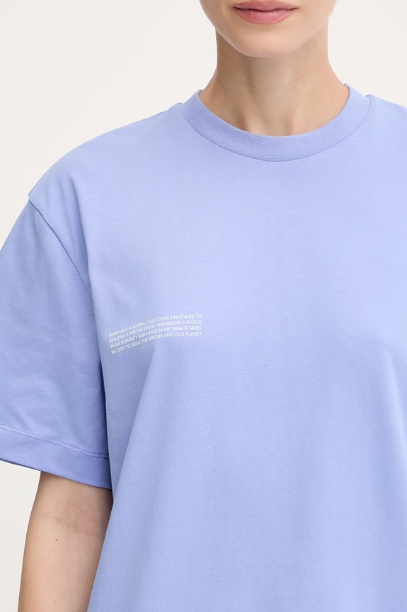 Pangaia cotton t-shirt Midweight T-shirt violet 10000287.