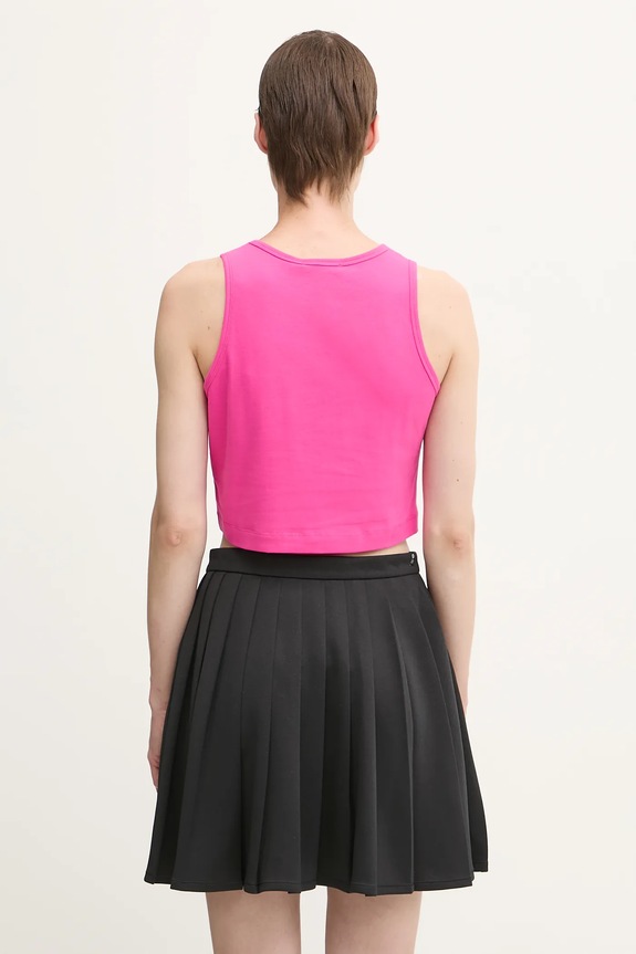 Clothing Pangaia top Cotton-Stretch Tank Top 10002428 pink