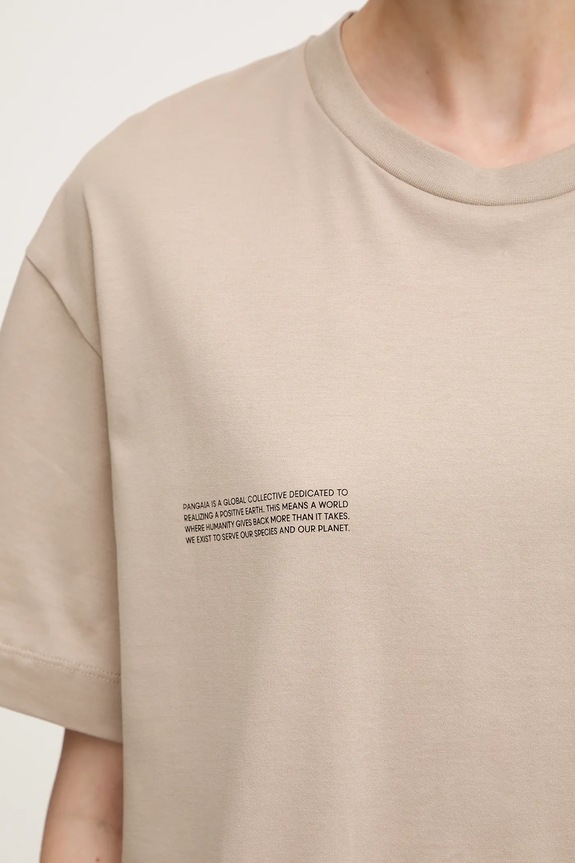 Pangaia t-shirt in cotone Lightweight Pocket T-Shirt verde 10002566