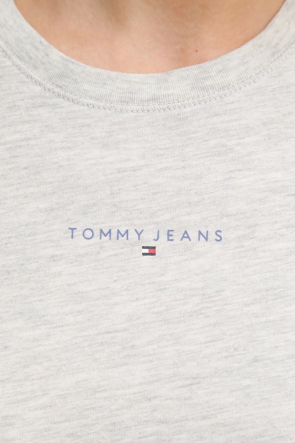 Tričko Tommy Jeans sivá DW0DW21964