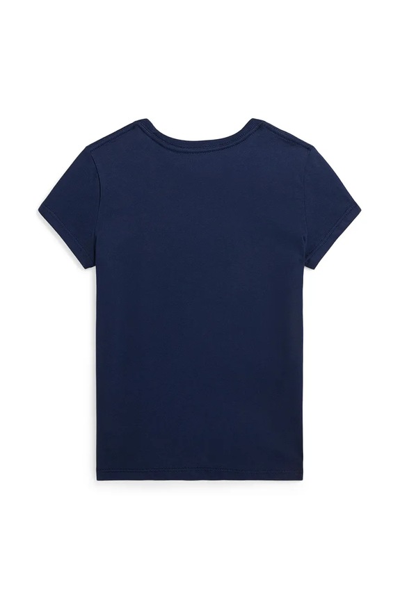 Polo Ralph Lauren tricou de bumbac pentru copii 313833549067 bleumarin SS25
