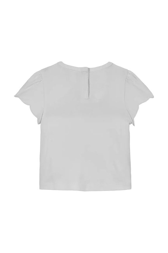Tommy Hilfiger tricou bebe KN0KN01963.PPYA alb SS25