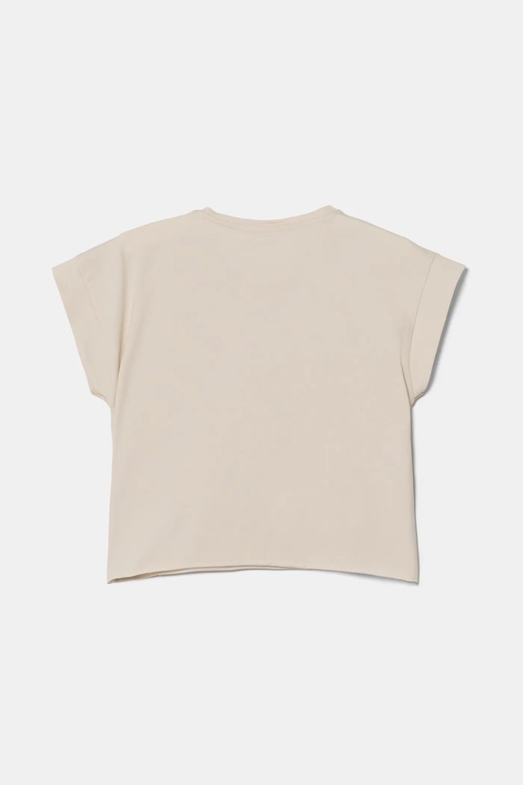 Guess t-shirt dziecięcy J4BI34.J1314.PPYA beżowy SS25