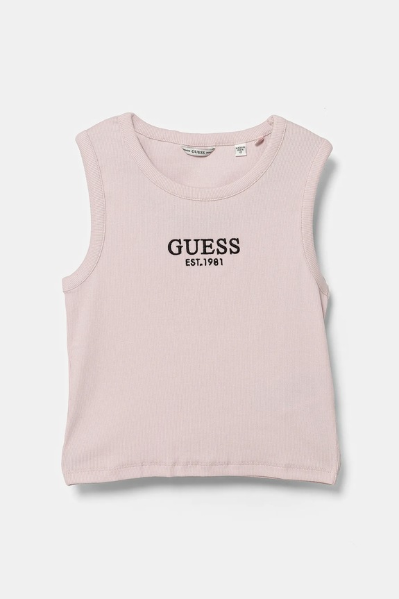 Guess top bambino/a tessuto elasticizzato rosa J4YI16.KBZP4.PPYA