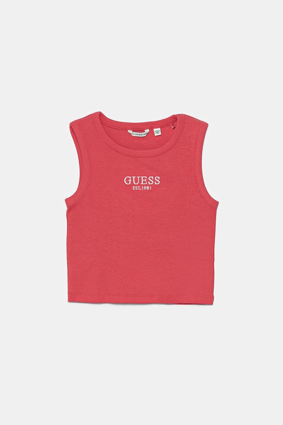 Guess top dziecięcy aplikacja różowy J4YI16.KBZP4.PPYA