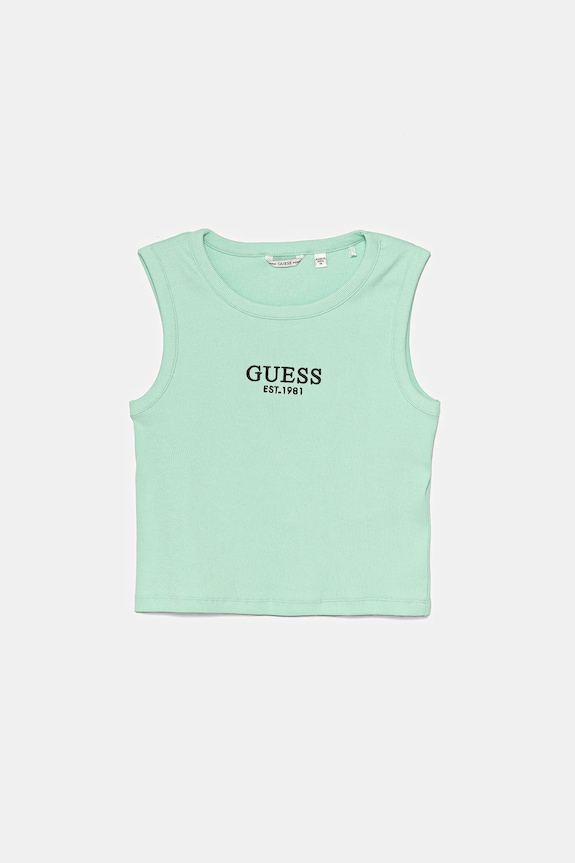 Guess top dziecięcy aplikacja turkusowy J4YI16.KBZP4.PPYA