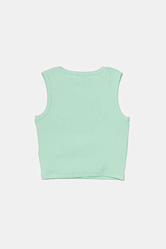 Guess top dziecięcy J4YI16.KBZP4.PPYA turkusowy AA00