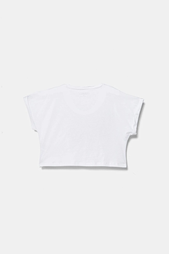 Dětské bavlněné tričko Guess J5RI10.K8HM4.PPYA bílá SS25