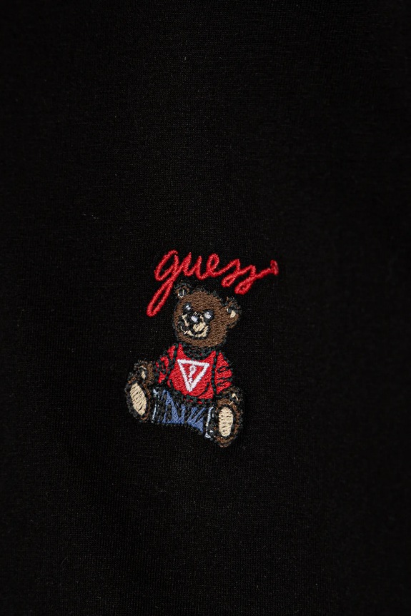 Dziewczynka Guess t-shirt dziecięcy J5RI44.J1314.PPYA czarny