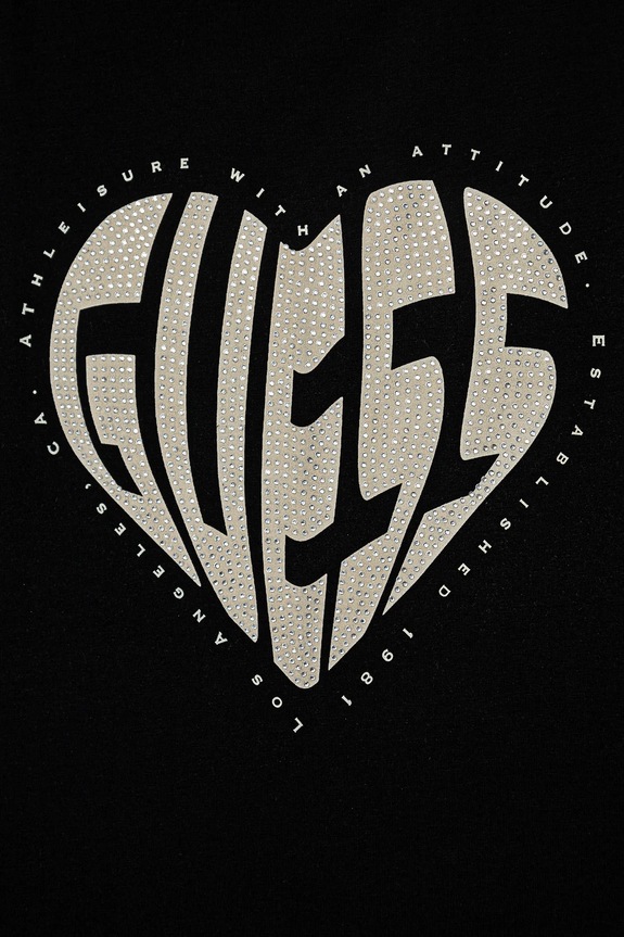 Fete Guess tricou copii J5RI46.J1314.PPYA negru