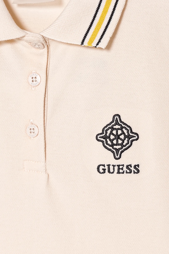 Fete Guess tricou de bumbac pentru copii J5RP01.KCOK1.PPYA bej
