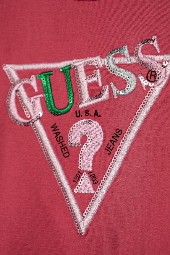 Fete Guess tricou copii K5RI16.K6YW4.PPYA roz