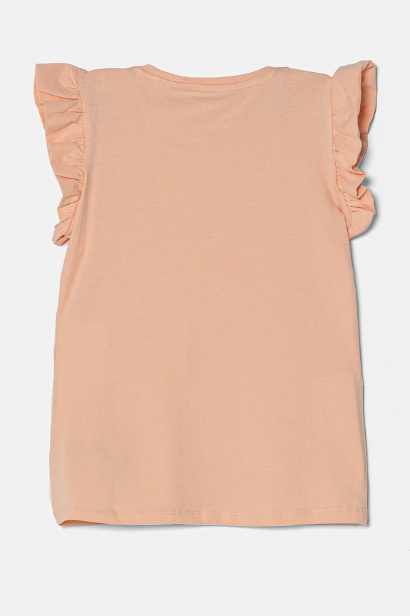 Guess t-shirt dziecięcy K5RI26.K6YW4.PPYA pomarańczowy SS25