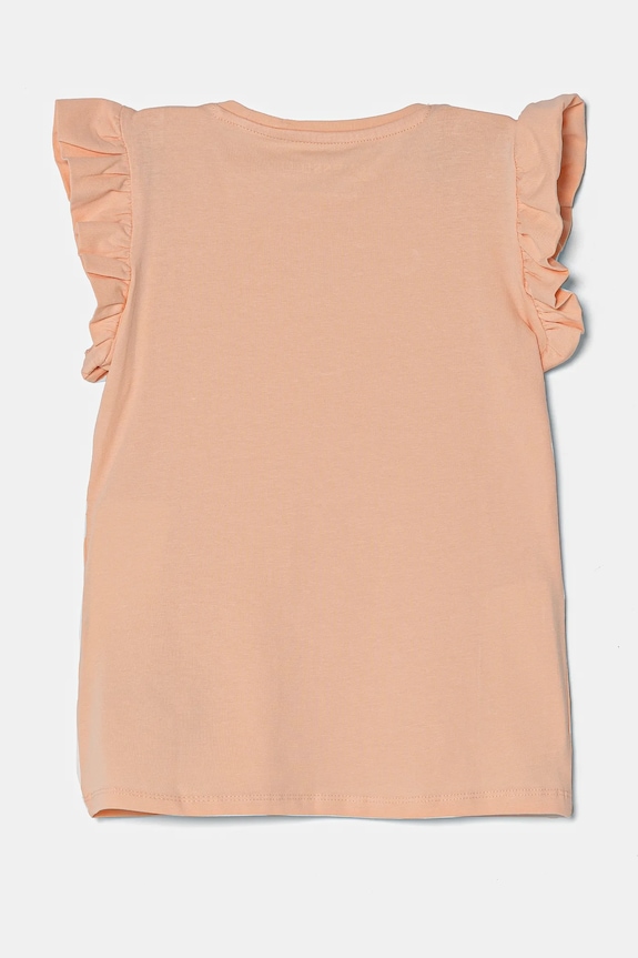 Guess t-shirt dziecięcy K5RI26.K6YW4.PPYA pomarańczowy SS25