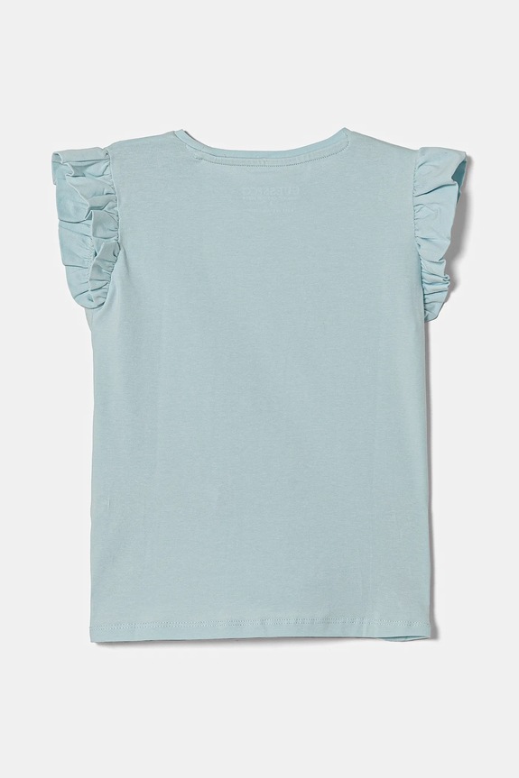 Guess t-shirt dziecięcy K5RI26.K6YW4.PPYA niebieski SS25