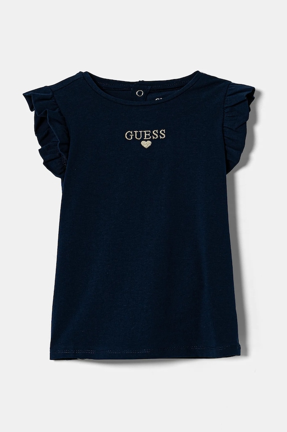 Detské tričko Guess s elastanom tmavomodrá K5RI26.K6YW4.PPYA