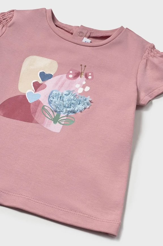 BIMBA Mayoral maglietta per bambini 1049.4M.Baby.PPYA rosa