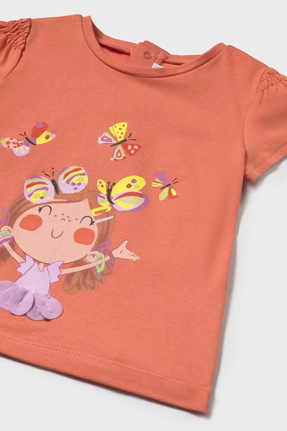 Κοριτσίστικα Παιδικό μπλουζάκι Mayoral 1049.4M.Baby.PPYA ροζ