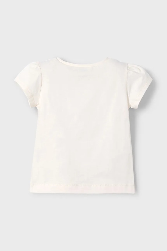 Otroška bombažna kratka majica Mayoral bež 3007.6G.Mini.PPYA