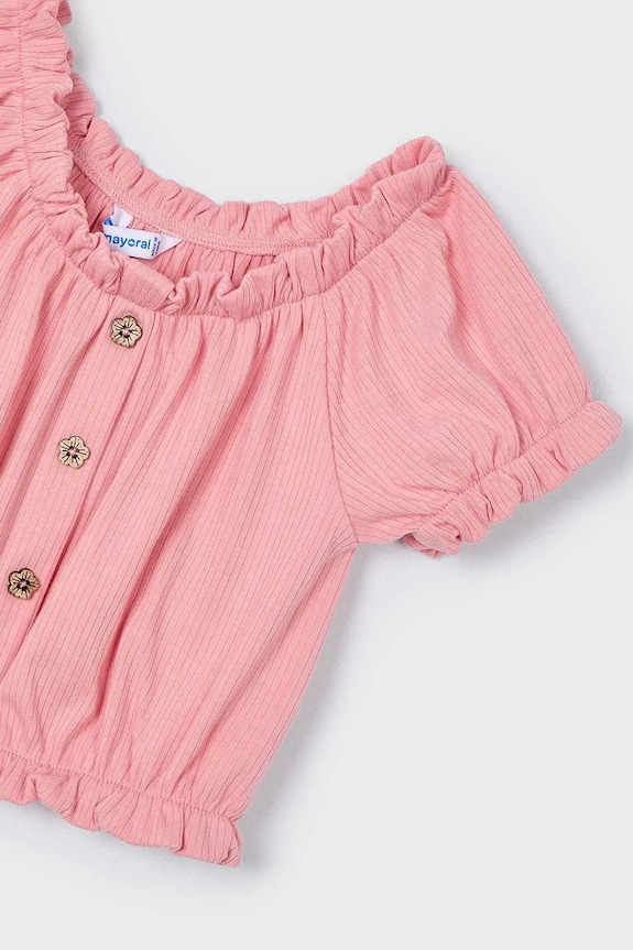 Dječja bluza Mayoral roza 3008.6G.Mini.PPYA