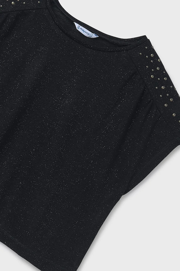 Fete Mayoral tricou copii 6023.8C.Junior.PPYA negru