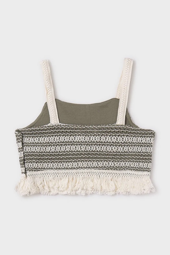 Djevojčice Dječji top Mayoral 6040.8C.Junior.PPYA zelena