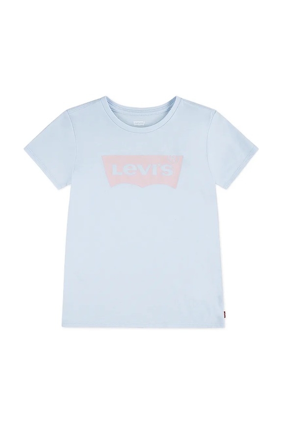 Levi's maglietta per bambini BATWING TEE cotone blu 4EK825