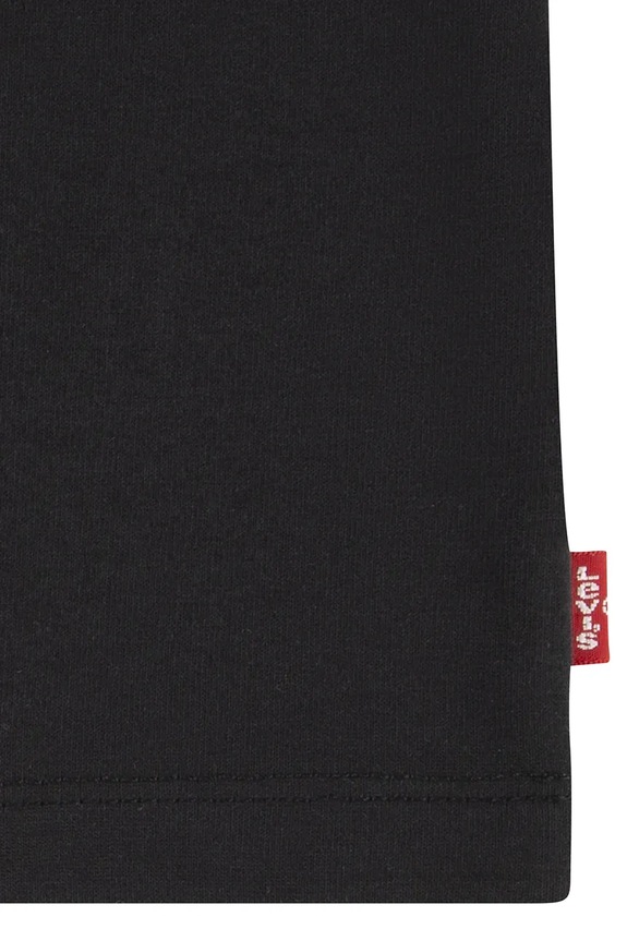 Levi's t-shirt dziecięcy ROLL CUFF MEET AND GREET T czarny 3EM166