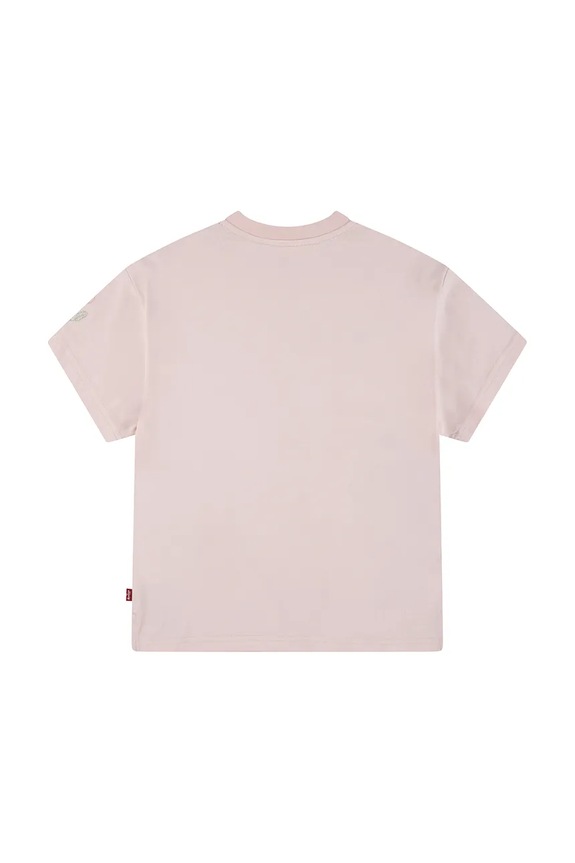 Levi's tricou copii OVERSIZE EMBROIDERY FLORAL 3EM398 roz SS25
