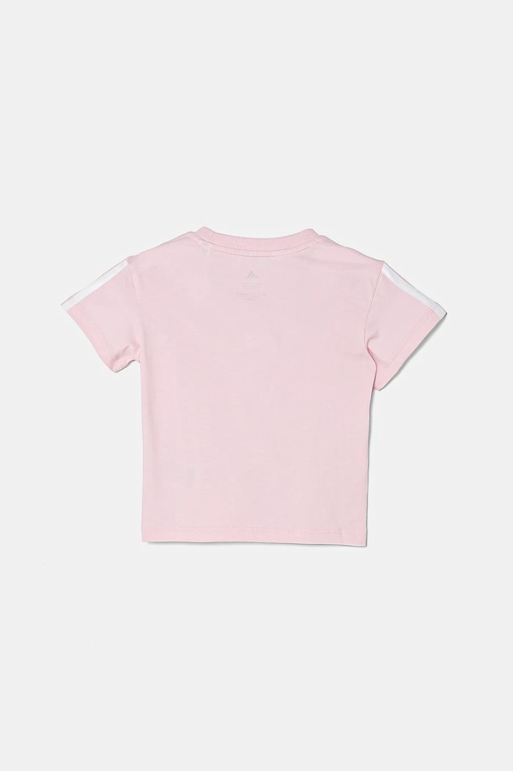 Djevojčice Dječja pamučna majica kratkih rukava adidas JF3678 roza