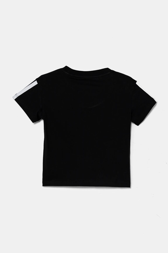 Djevojčice Dječja pamučna majica kratkih rukava adidas JJ0946 crna