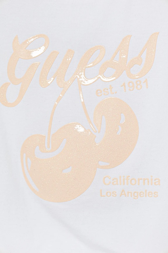 Dziewczynka Guess t-shirt dziecięcy J5GI00.K6YW4.PPYA biały